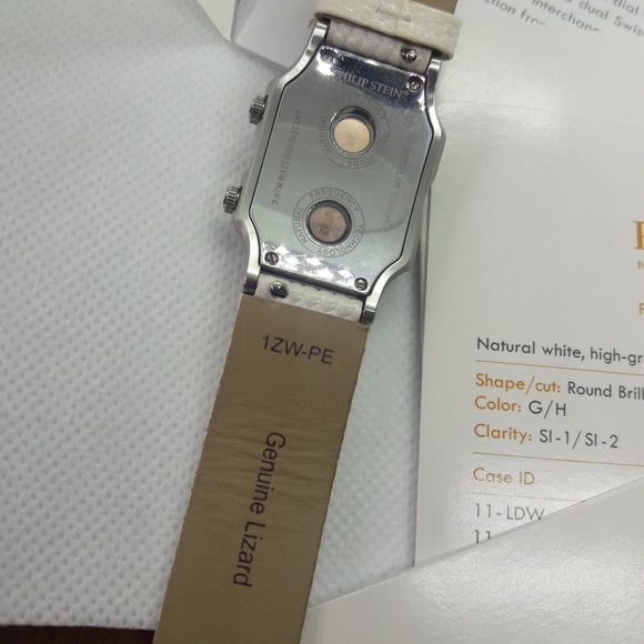 Philip Stein Stainless Steel double face watch?